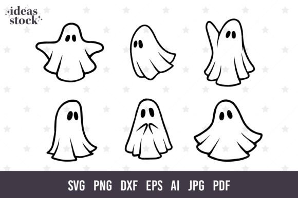 Download Bundle Cute Ghost Svg. Halloween Svg. - Halloween Collection