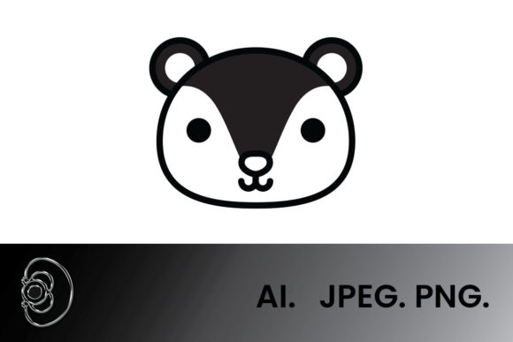 Download Black and White Cute Fox Vector - Fox Collection