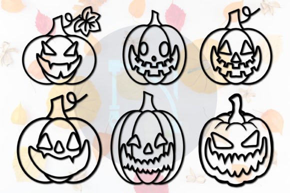 Download Halloween Pumpkin Face SVG Bundle - Halloween Collection