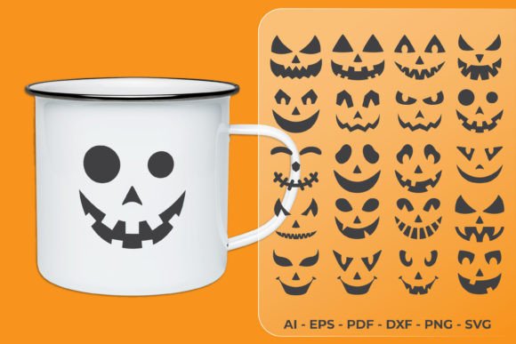 Download Halloween Pumpkin Face SVG Bundle - Halloween Collection
