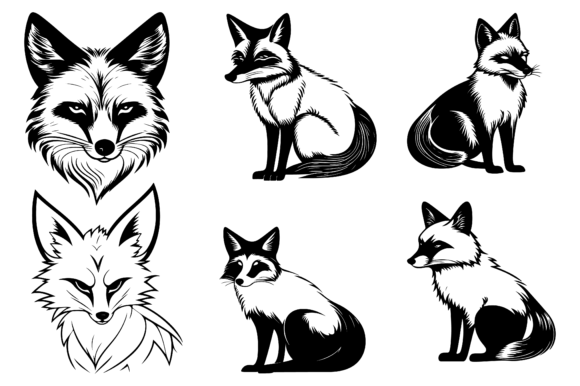 Download Fox Vector Silhouette Vector Illustratio - Fox Collection