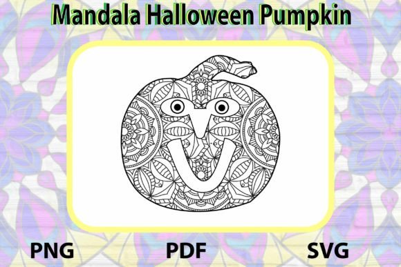 Download Mandala Halloween Pumpkin - Halloween Collection