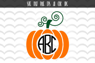 Download Halloween Fall Pumpkin Monogram Svg - Halloween Collection