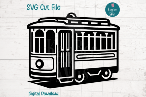 Download Trolley Car SVG Cut File - Car svg Collection