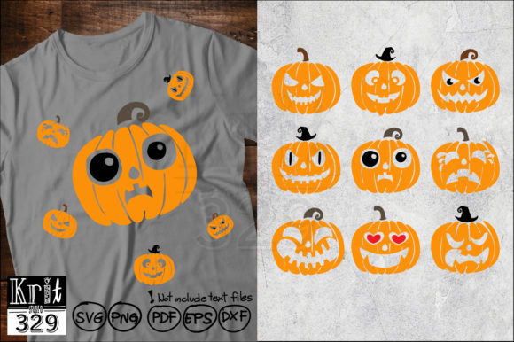 Download Pumpkin Face Svg Bundle Funny Halloween - Halloween Collection