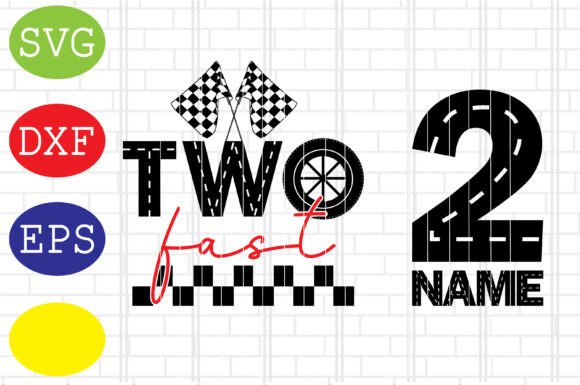 Download Two Fast Birthday Boy, Racing Car Svg - Car svg Collection