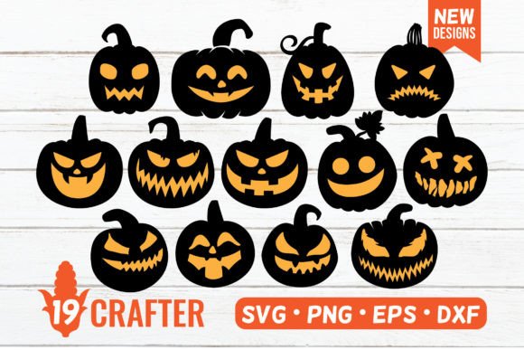 Download Halloween Pumpkin Face SVG Bundle. - Halloween Collection